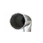 Diâmetro: 200 mm, Tubo Aço inox Flexível 304 L Parede Dupla
